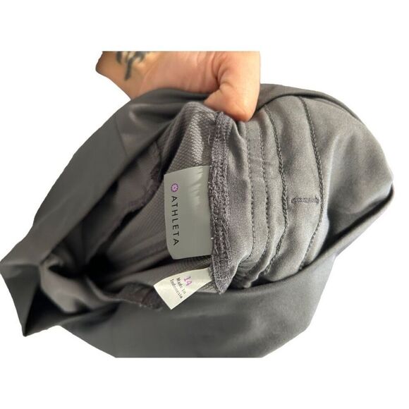 Athleta Dark Gray High Waisted Studio Jogger Yoga Athleisure Size 14 Athletic - Picture 7 of 11